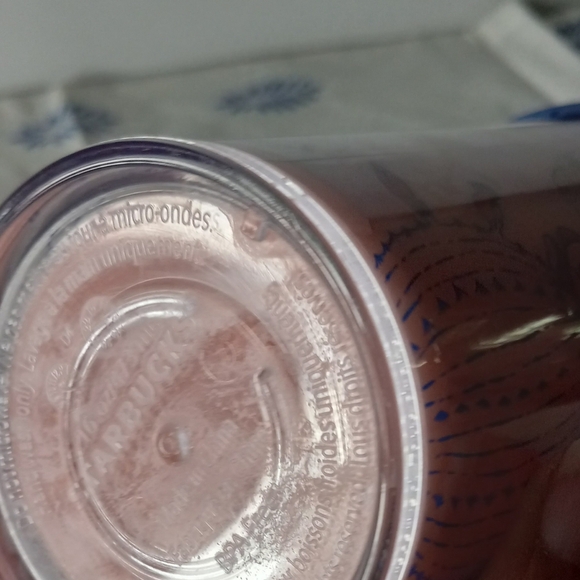 Starbucks Desert Cactus Floral 2019 Tumbler Pink Blue Lid 16 oz Acrylic - Picture 5 of 6